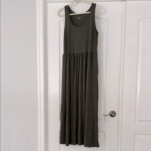 Olive Green Maxi Dress